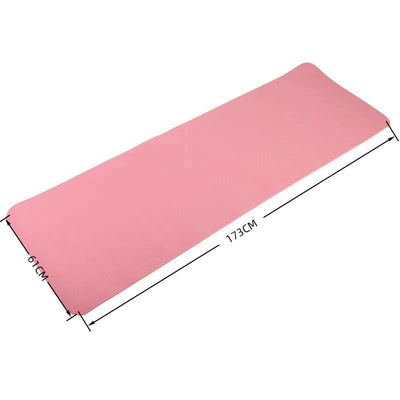 Yoga and Pilates Anti-slip 3MM Thick Exercise Mat, 1PC EVA Comfort Foam Fitness Mat for Gymnastics