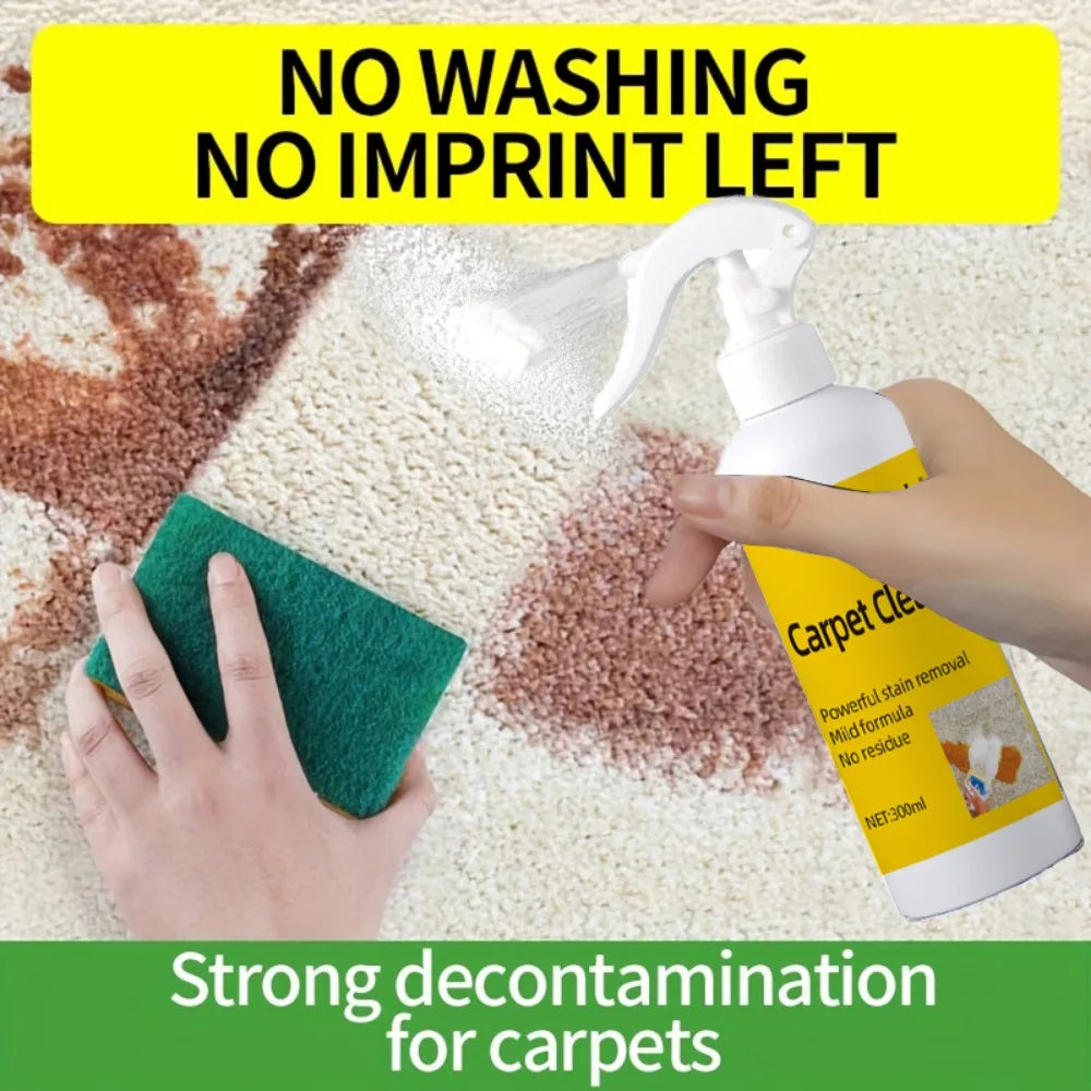 Fabric Carpet Sofa Cleaner Dry Cleaning Decontamination Household Free Washing Cloth Artifact Cleaning Mattress Wall Covering