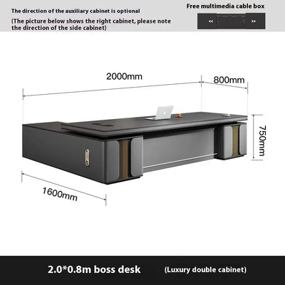 Bedroom Luxury Modern Boss Office Desk