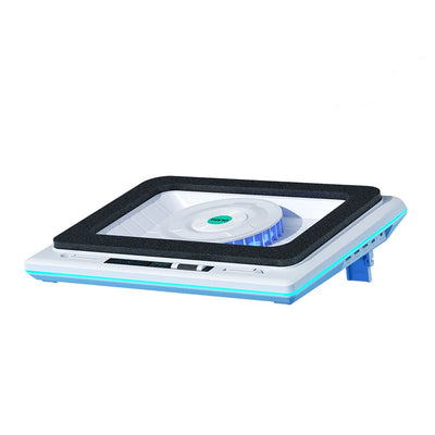 Gaming Laptop Cooling Pad, Laptop Cooling Stand with 5.5inch External Cooling Fan, Rapid Cooling Laptop 15.6-21inch