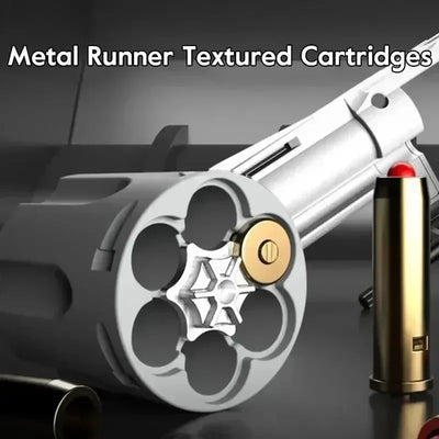 2025 Birthday Party Gift: ZP5 Wheel Soft Bullet Gun 357 Simulation Shooting Toy Pistol Adult Boy Children Soft Bullet Toy Gun