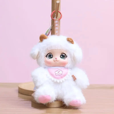 2025 Top ToyInternet famous little doll pendant, cute plush toy doll, cartoon bag decoration, keychain doll