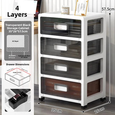 Desktop Organizer Box Ders Office Workstation File Cabinet