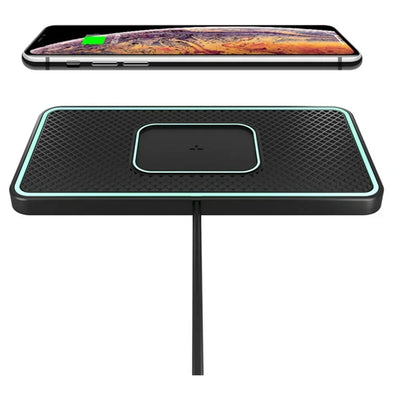 15W Wireless Charger Pad Car Fast Charging Phone Stand Dock For Phone Car Wireless Charging Launch Pad