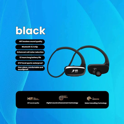Wireless Earbuds Bluetooth 5.4 Headphones Bluetooth Gym Running Headphones 32GB MP3 Player for Workouts, Running, Cycling