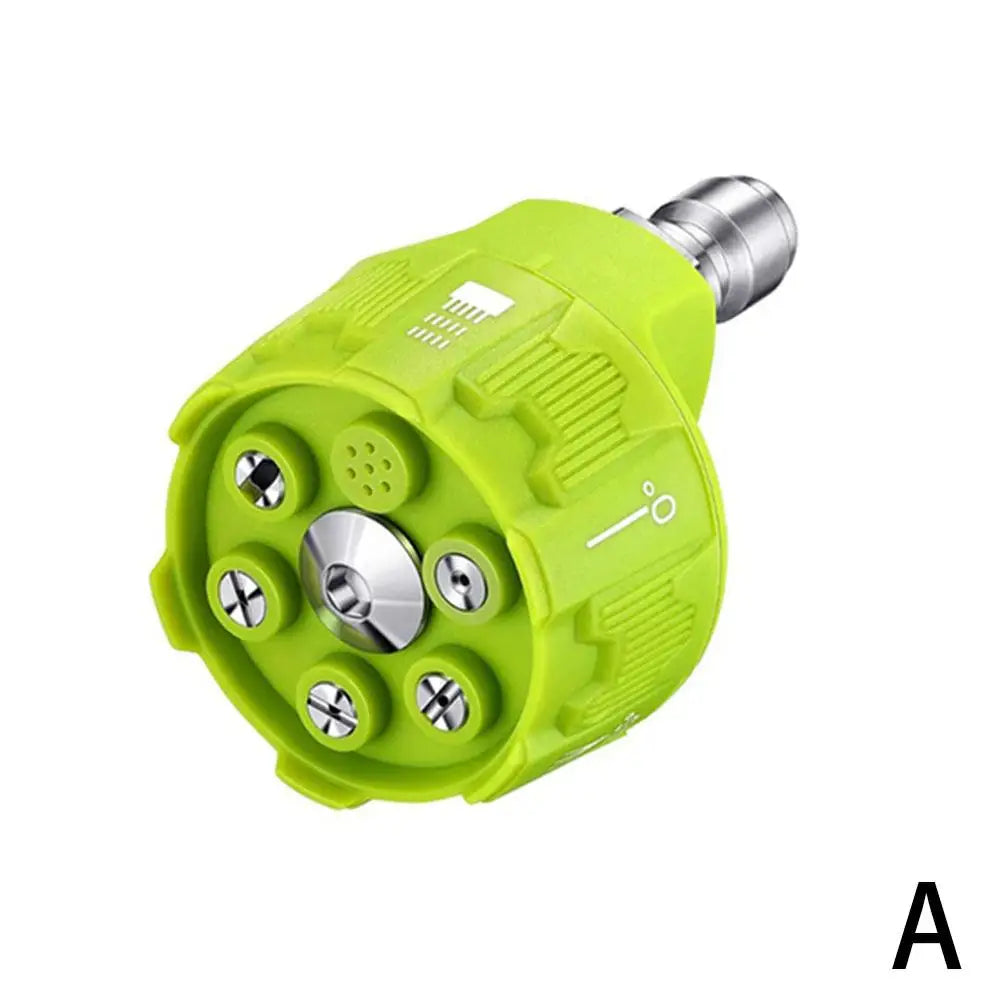 Pressure Washer Nozzle 6in1 Universal 4000Psi High Pressure Washer Spray Nozzle Garden Cleaning Pressure Jet Connect Spray Head