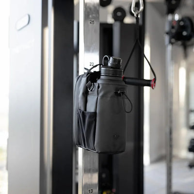 Magnetic Water Bottle Bag - Gym-Specific Water Cup Holder with Strong Magnet for Outdoor Sports and Activities
