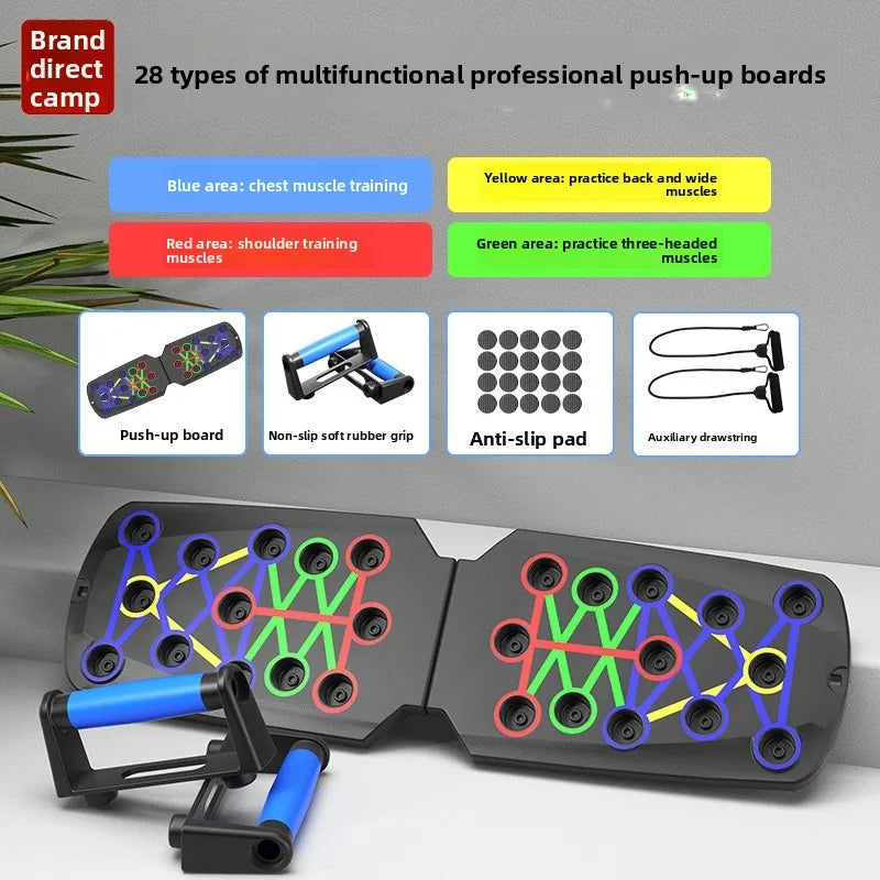 Push Up Board - Color-Coded Fitness System for Perfect Form