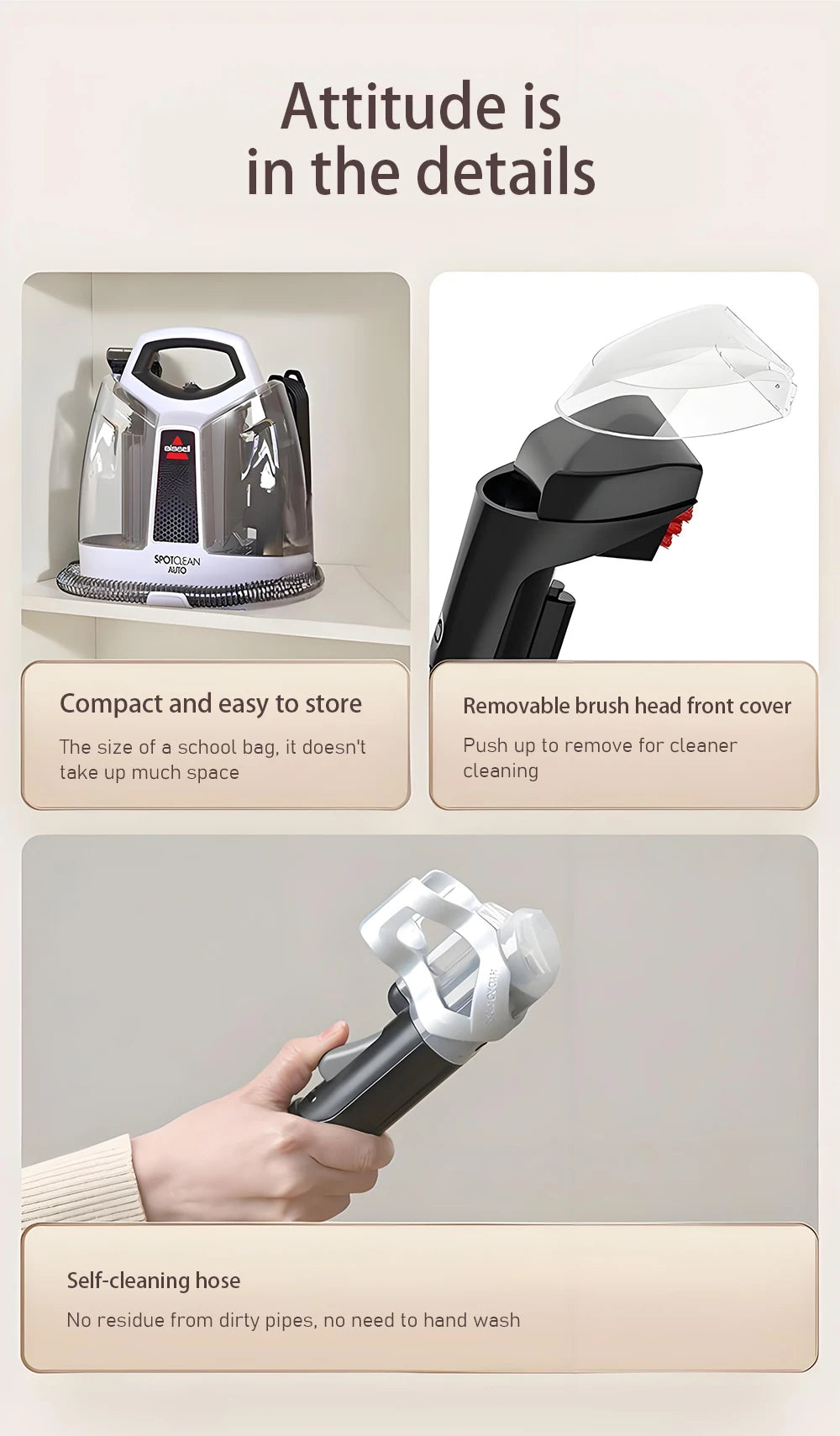 Portable Electric Steam Cleaner 220V Household Fabric Cleaning Machine Sofa Carpet Mattress Curtains Car Cleaner