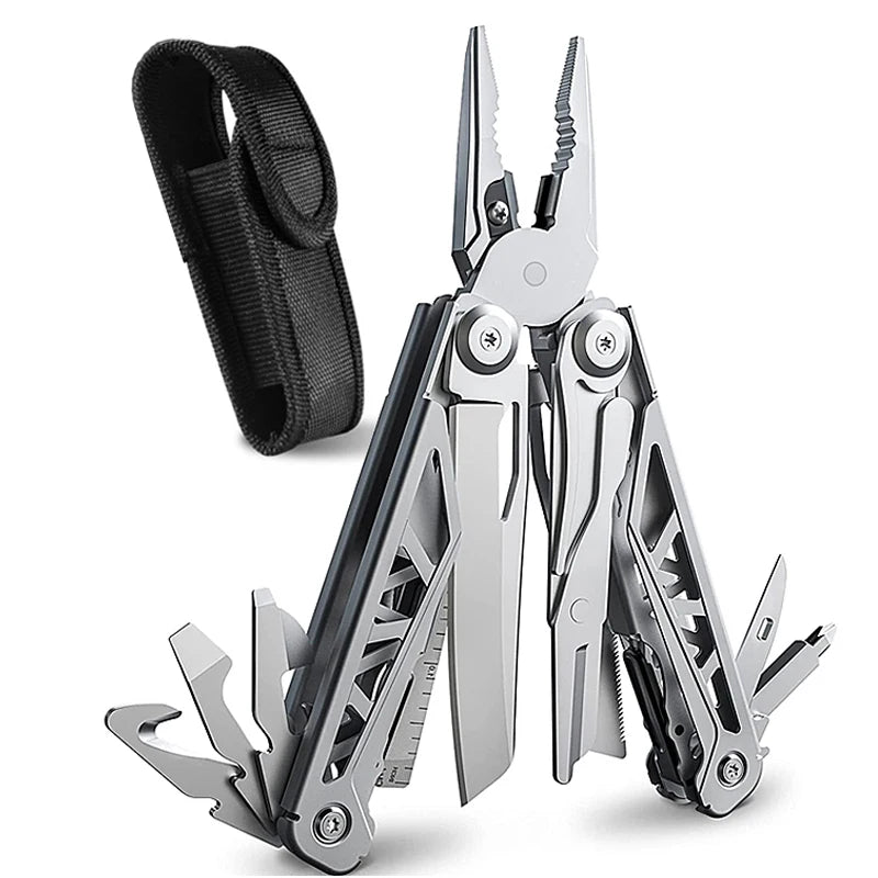 Multitool Folding Knives Pliers Wire Cutter Can Opener Screwdriver Scissor Clamp Hand Tools Diy EDC Survival Gear Manual Pliers