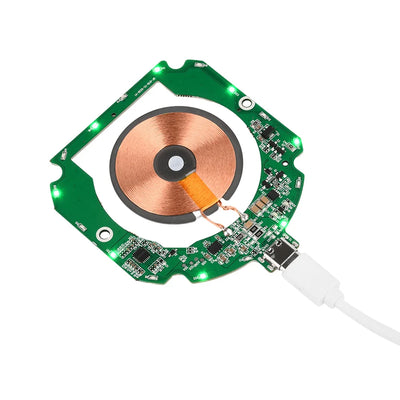 Wireless Charging Module DIY Wireless Charger QI Fast Charging Pad Wireless Charging Transmitter Support Smartwatch 15W Adaptive