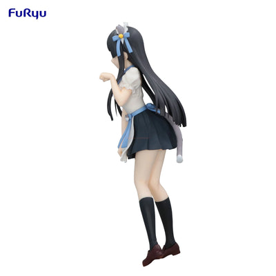 Original Furyu K-On Anime Toy Trio Try It Collector'S Doll Akiyama Mio Figurine Model Ornament Toy Gift