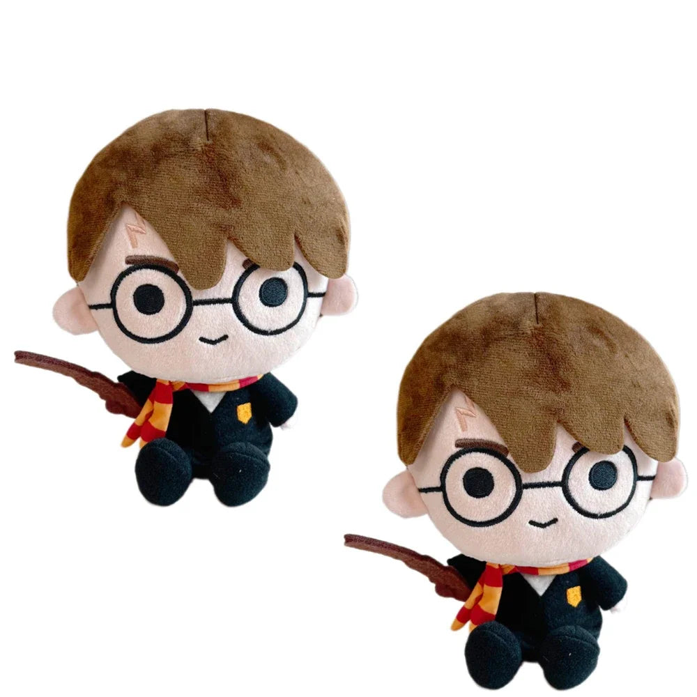 NEW 2025 20cm Harried Plush Toy Scarf Ron Movie TV Stuffed Toys Doll Character Plush Doll PP Cute Birthday Gift Doll