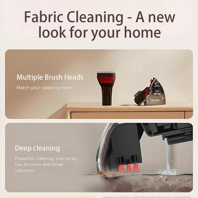 Portable Electric Steam Cleaner 220V Household Fabric Cleaning Machine Sofa Carpet Mattress Curtains Car Cleaner