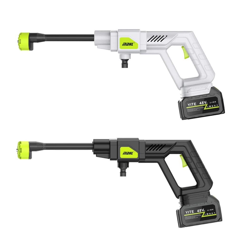 Cordless Pressure Washer Household Portable Car Wash Highpressure Water Gun Turbocharged High-power Electric Car Washing Machine