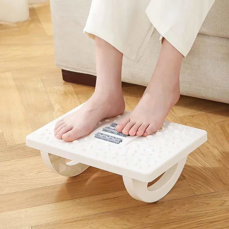 Ergonomic Office Foot Rest Stool Under Desk Adjustable Height Comfortable