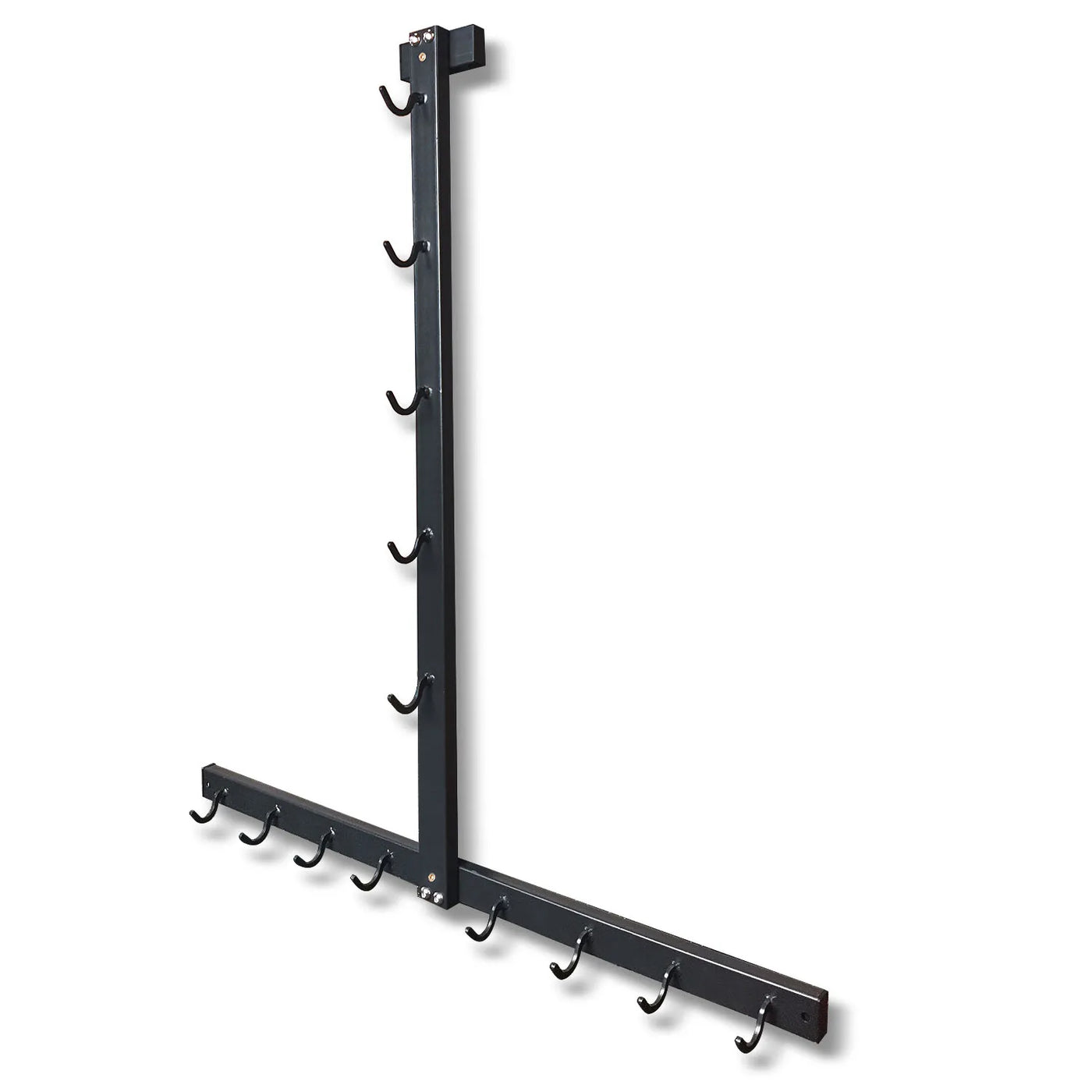 Wall Mount Fitness Equipment Storage Rack - Space-Saving Gym Organizer