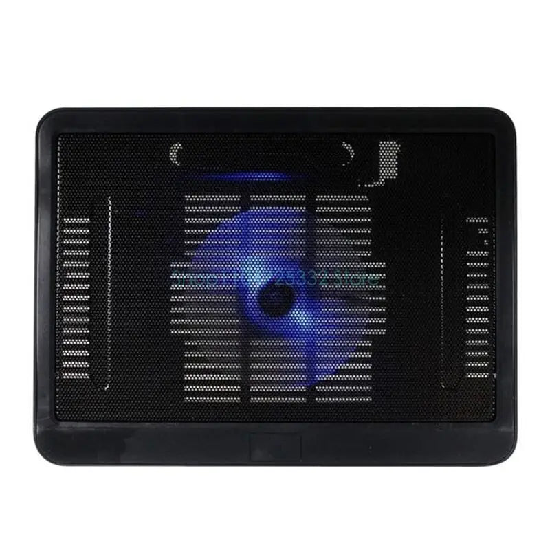 Laptop Cooler Cooling Pad 12-14 Inch Gamer USB Quiet Fans Portable Gaming Stand Notebook Cooler Stand Chill Mat with 1 Blue LED
