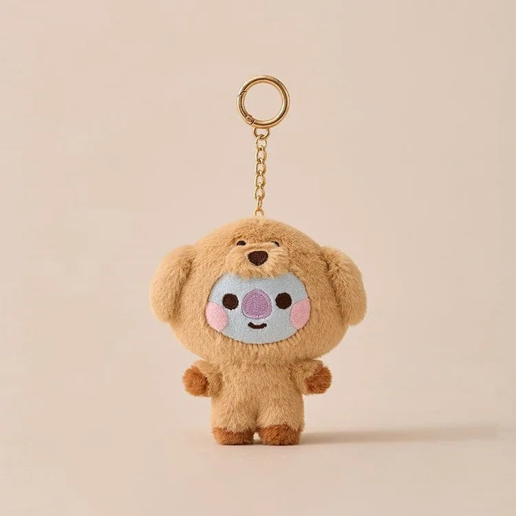 2025 New Bt21Ed Kawaii Plush Cosplaycosp Plush Toy Doll Keychain Cute Cartoon COOKY SHOOKY MANG Plush Pendant Bag Accessories