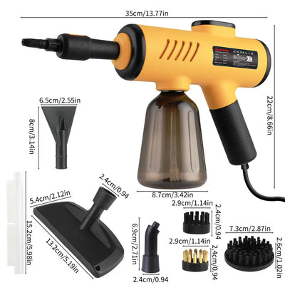 High Pressure High Temperature Steam Cleaner for Household Kitchen and Air Conditioning Fast Heat Cleaning Machine for Home Use