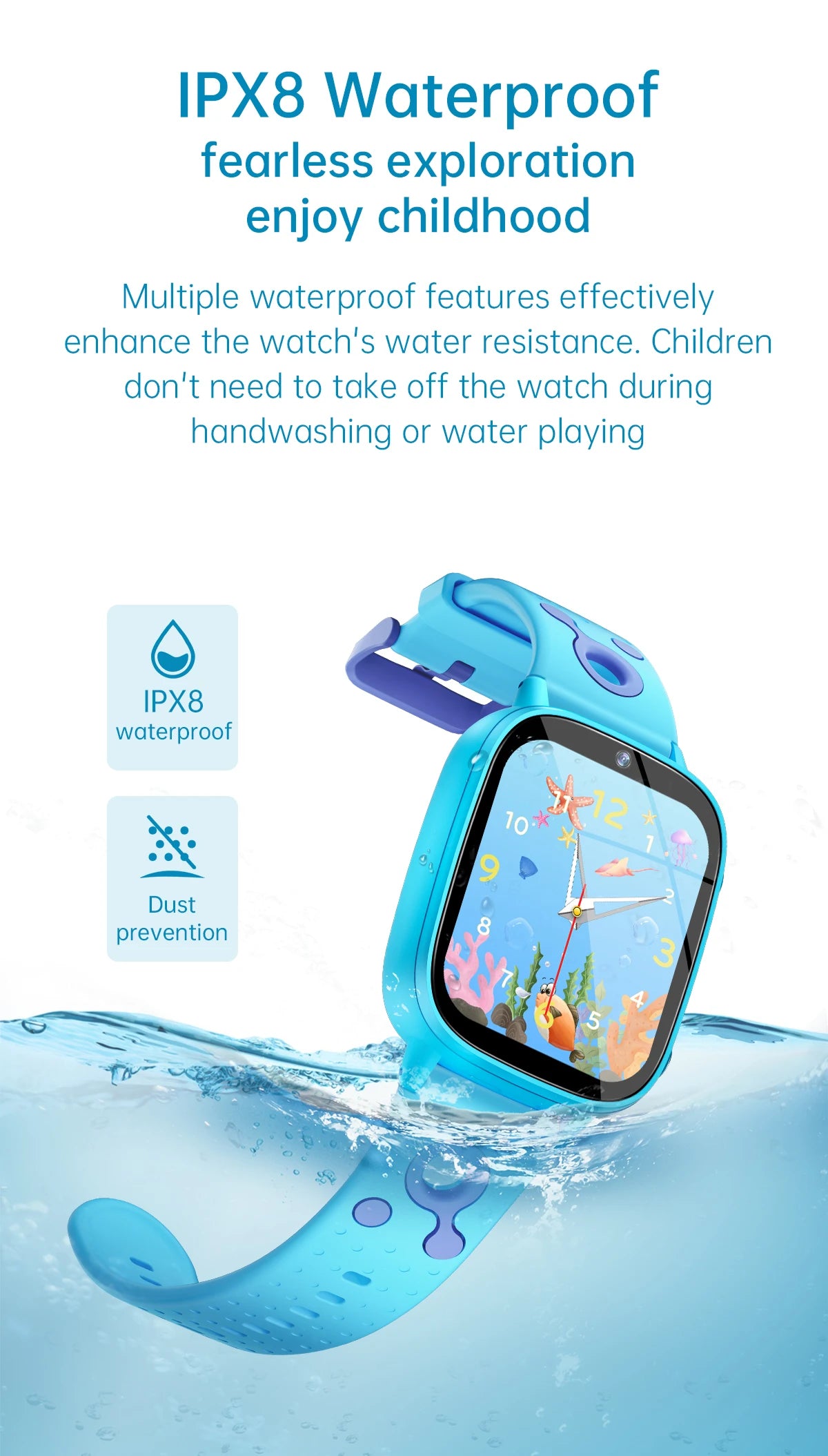 2025 New Kids Toy Game Watch HD Touch Screen Camera 26 Games Sleep Monitoring Alarm Clock Calculator Birthday Gift Boy Girl