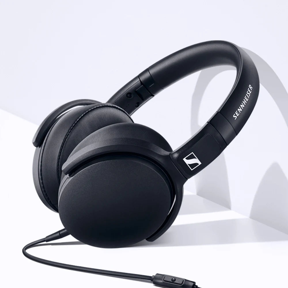 Sennheiser HD 400S Wired Professional Studio Headphones With Microphone Over Ear HiFi Monitor Music Headset Earphone