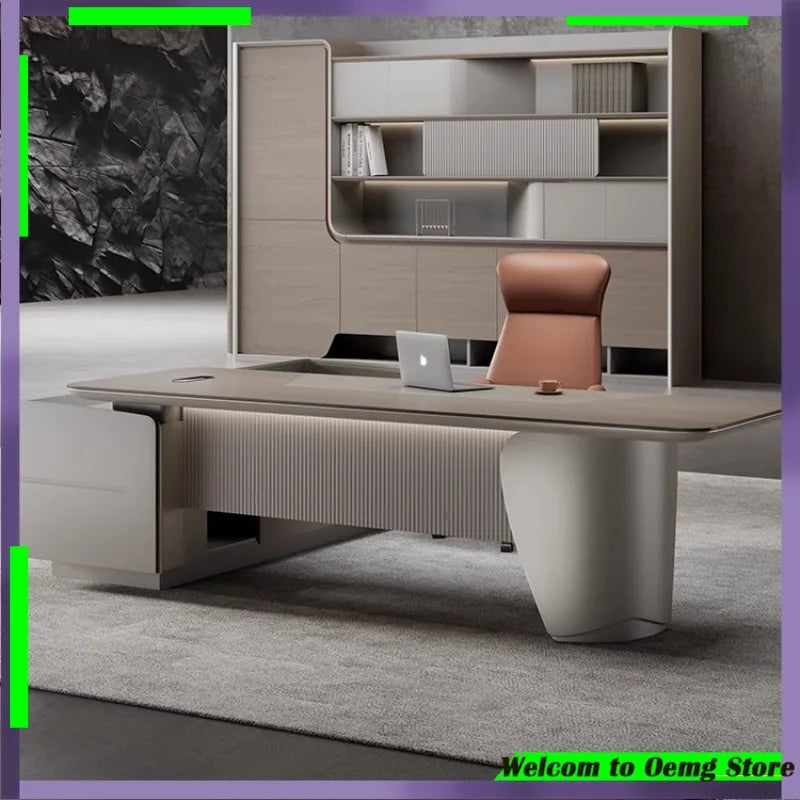 Contemporary Gaming Office Desk Luxury Modern