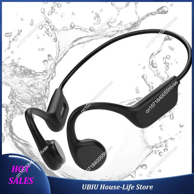 Bluetooth Wireless Open-Ear Bone Conduction Headphones Sports Headset Swimming Earphones Built-In Mic For Workout-Best Selling
