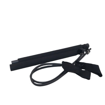 Adjustable Pilates Stick - Portable Fitness Bar with Resistance Bands