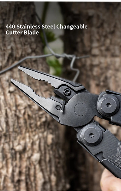 Outdoor Multifunctional Tools 15-1 Portable Pliers Stainless Steel Pliers Wrench Emergency Rescue Foldable Tool Knives Tools