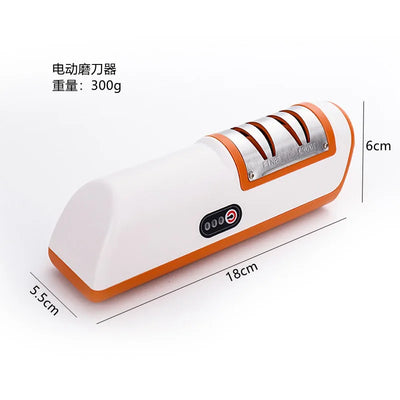 Kitchen Electric Knife Sharpener Multifunctional Automatic Professional 4 Gears Electric Knife Sharpener Kitchen Accessories