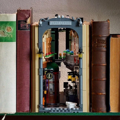 NEW 2025 Creative Book Stand Building Blocks Set Bricks Model Desktop Decor for Kids Toys Puzzle Toy Nostalgia Holiday Gifts