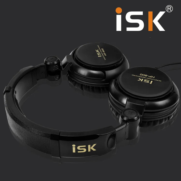 Auriculares Original ISK HP800 Studio Monitor Studio DJ Headphone