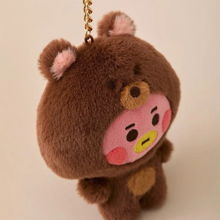 2025 New Bt21Ed Kawaii Plush Cosplaycosp Plush Toy Doll Keychain Cute Cartoon COOKY SHOOKY MANG Plush Pendant Bag Accessories