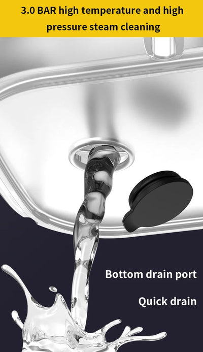 Steam Cleaner High Pressure and Temperature Handhled Steam Mop Commercial Household Air Conditioner Kitchen Hood Car Jet Washer