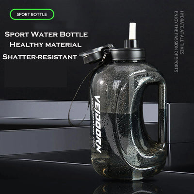 2.8L Big Capacity Gym Outdoor Water Bottles for Men Women Healthy Sport Bottles with Handle