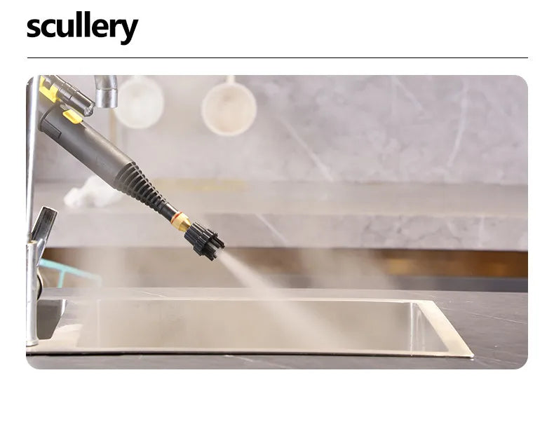 2600W Steam Cleaner for Home Steamer, Steam High Pressure Cleaner, Air Conditioner Cleaning Machine with Brush Head for Kitchen