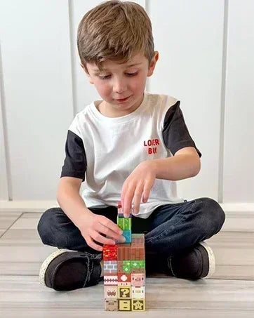 2025 Magnetic Building Blocks Mine World Magnet Cube Set for Boy Girl Kid Age 3+ DIY Model Children Stem STEM Sensory Toy Gift