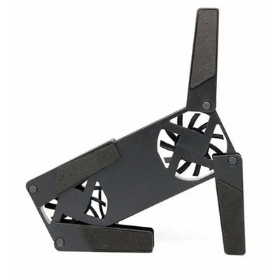 1PCS Air-cooling Laptop Cooler Laptop Cooling Pad USB Powered Cooling Dock Bracket Stand Dual Fan for PC Fan Gaming Accessory