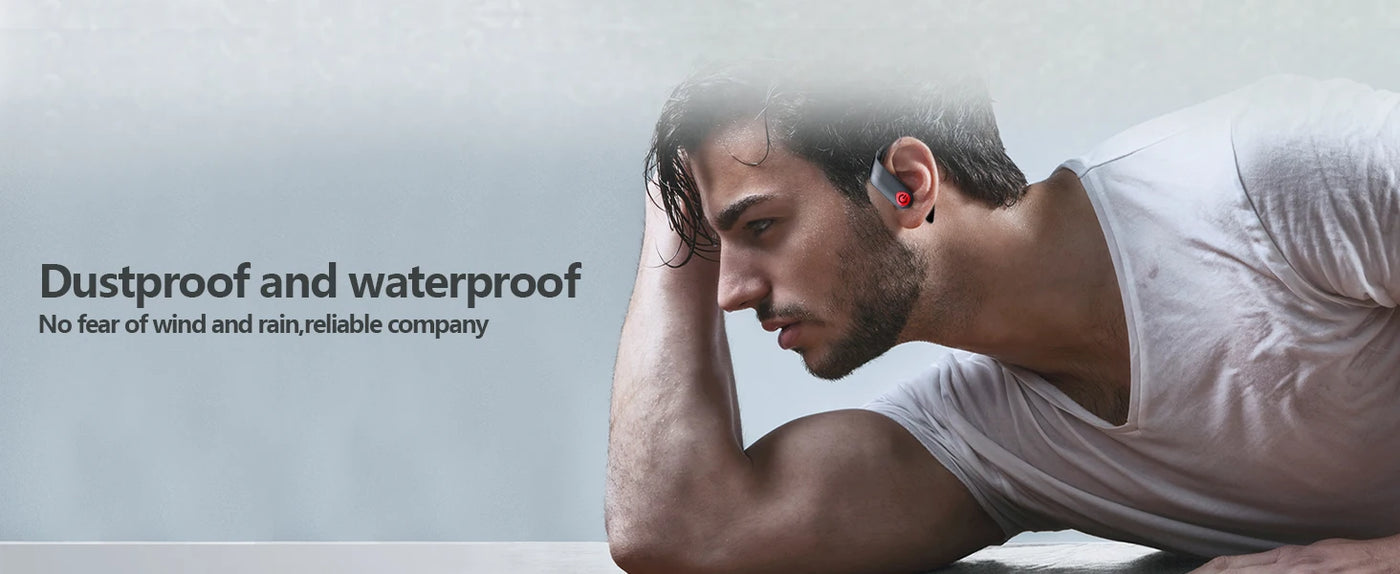 Wireless Earbuds 5.3 Bluetooth Headphones Sports Ear Buds with Earhooks 120H Playtime Wireless Headphones for Workout Waterproof