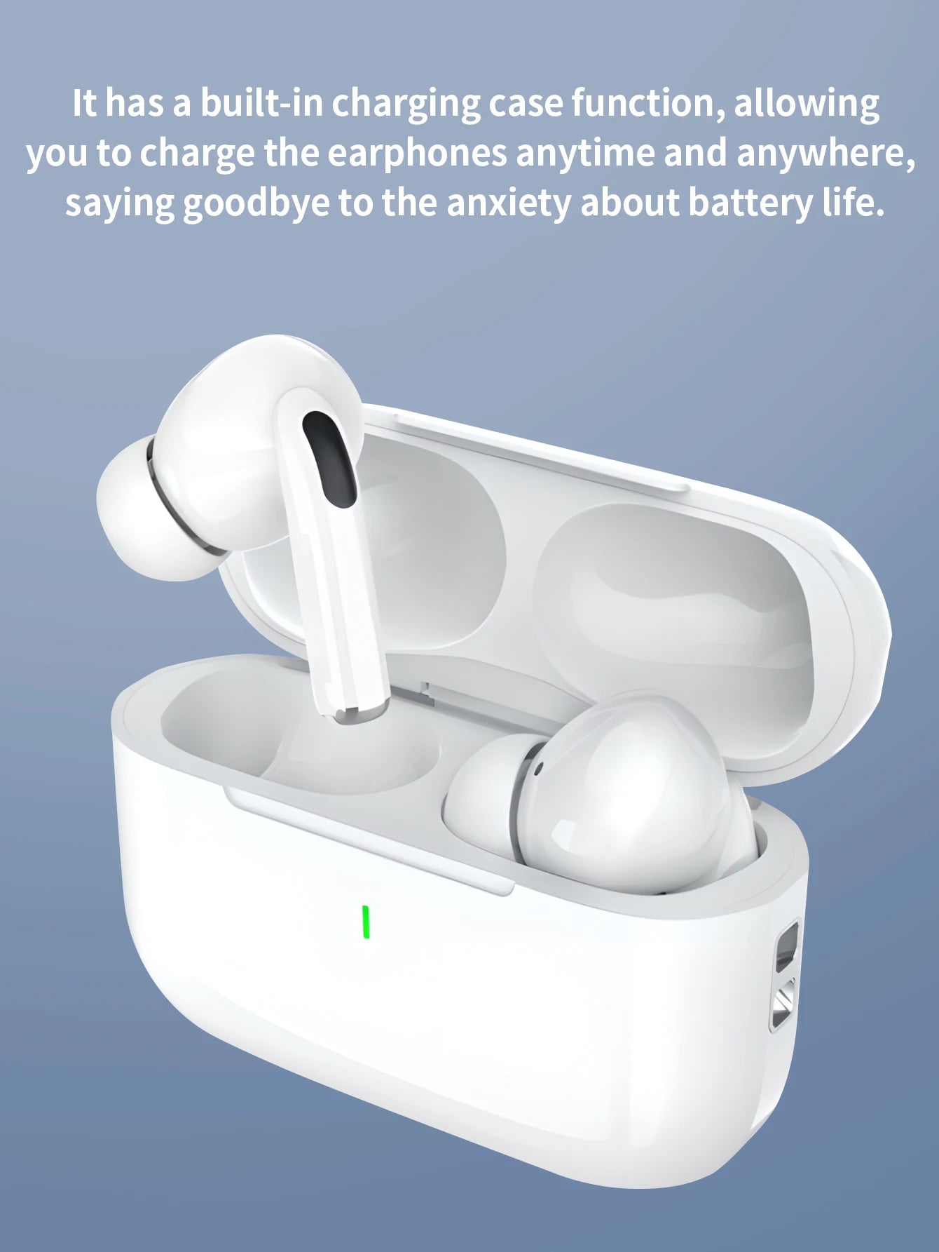 Wireless Headphones - for sports. Stereo sound, high-fidelity stereo music and microphone. Low-latency headphones.