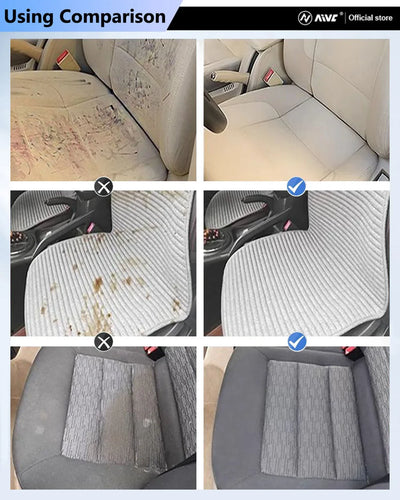 Car Interior Cleaner Agent Ceiling Cleaner Leather Flannel Woven Fabric Water Free Multipurpose Auto Dash Cleaning Tool