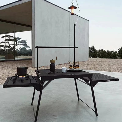 Aluminum Portable Camping Kitchen Table Modern Multi-Functional For Dining Warehouse Essential One-Stop Outdoor Solution