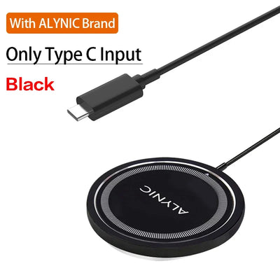 Magnetic Wireless Charger Pad Stand for iPhone 16 15 14 13 Pro Max Mini Airpods PD Macsafe Earphone Phone Fast Charging Station