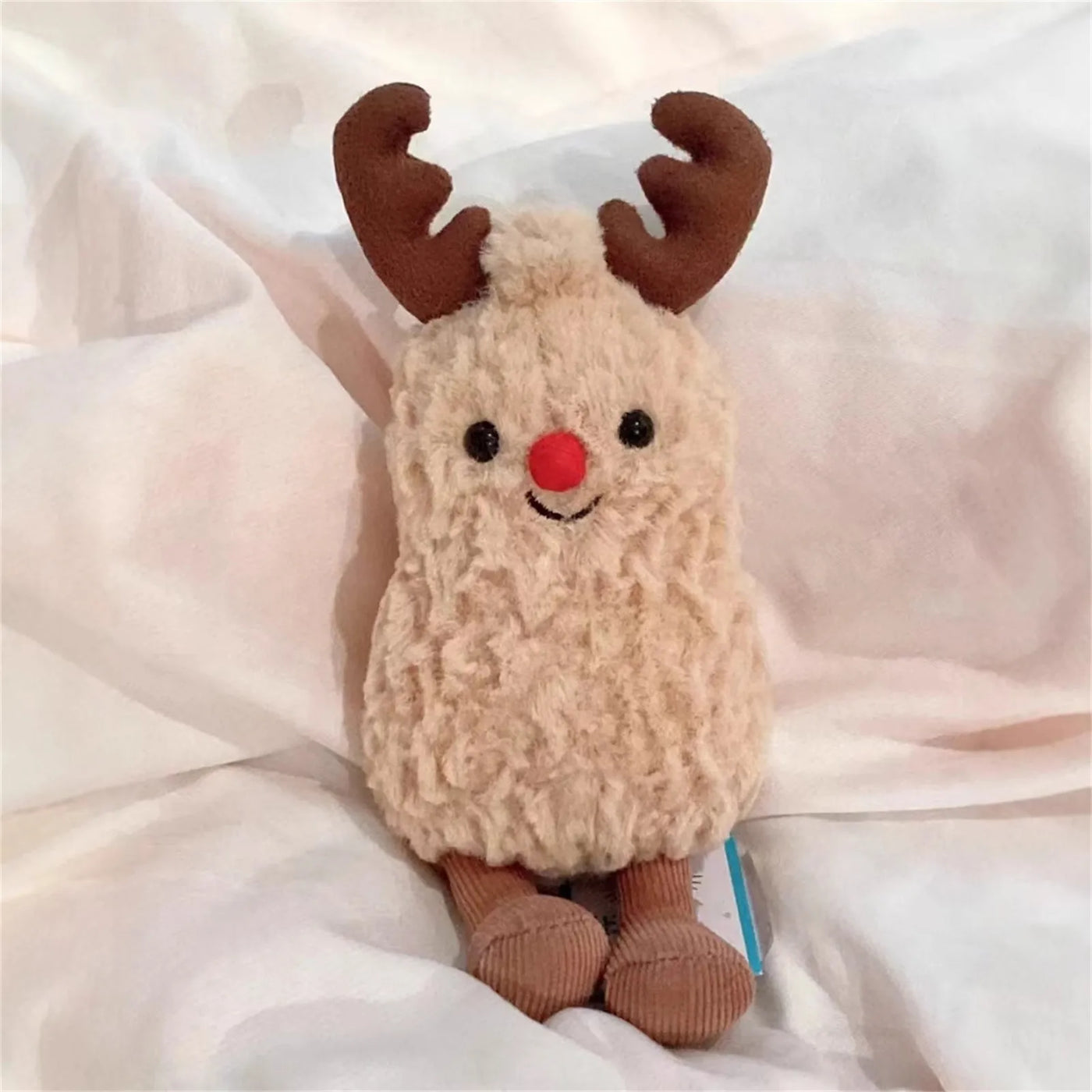 2025 Little Cartoon Doll Cute Toy High Beauty Girl Doll Christmas Ornaments Deer Peanut Ornament Birthday Christmas Gifts