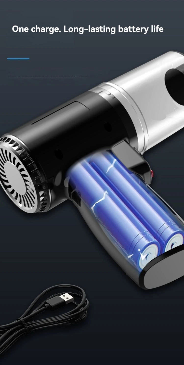Car Vacuum Cleaner 12000PA Powerful Cleaning Machine Cars Cleaner Mini Wireless Portable Hand Held Cleaner for Home Appliance