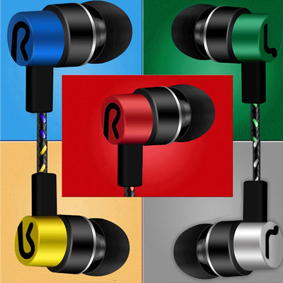 3.5mm In-Ear Wired Headphone 2 Basic Box Bass