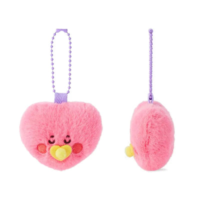 2025 Anime New BT21 Plush Toy Fashion Cartoon Korean Popular Plush Toy Pendant Backpack Keychain Pendant Accessories Girl Gifts