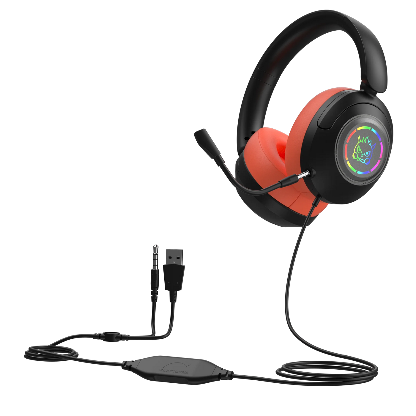 Original Earphones Wired Gaming Headset 3.5mm Wired Headphones Over Ear with Microphone Stereo Earbuds Sports For PS4 PC Phones