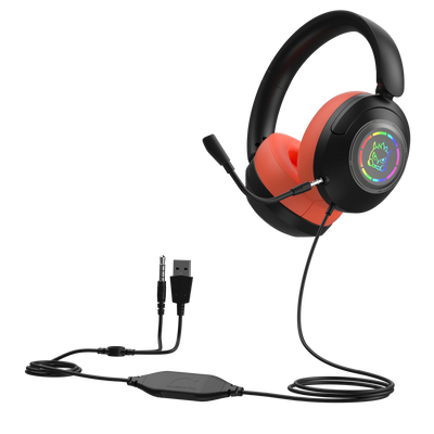 Original Earphones Wired Gaming Headset 3.5mm Wired Headphones Over Ear with Microphone Stereo Earbuds Sports For PS4 PC Phones
